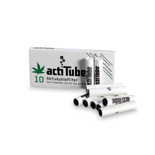 Filtre cu carbune activ 'ACTITUBE' REGULAR Albe | 8mm. - x10