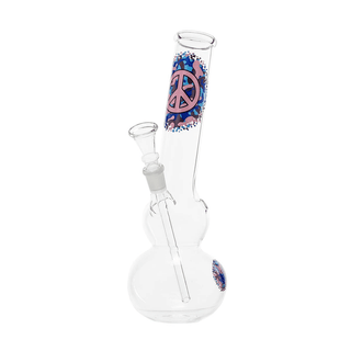 Bong din sticla 'GREENLINE' Round Peace | 26cm