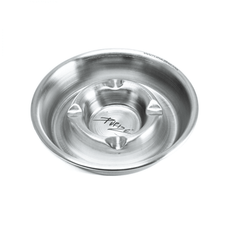 Scrumiera 'PURIZE' din metal | Silver - 13,2cm