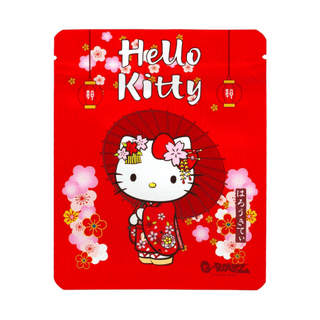 Pungi Zip-Lock ‘G-ROLLZ’ Anti-miros 'KIMONO RED' | 100x125mm. – x1