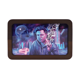 Tava de rulat 3D 'V-SYNDICATE' Space Xhale | 17,8x30cm