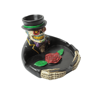 Scrumiera 'SKULL' Polirasina | 13,5cm