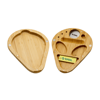 Tava de rulat 'G-ROLLZ' din bambus | Alien - 19x23cm