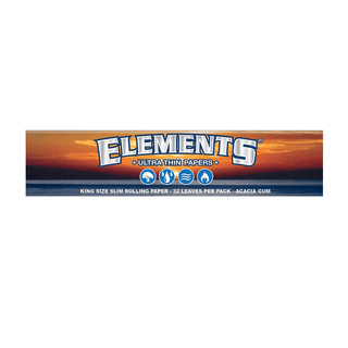 Rolling Papers 'ELEMENTS' Rice | King Size Slim - x32