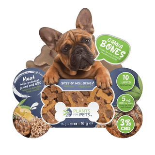 CBD Pet Food 'PLANTS FOR PETS' 3% | 16g - x10