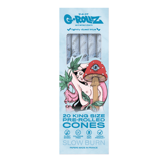 Conuri pre-rulate ‘G-ROLLZ’ Naked Shroom | King Size – x20