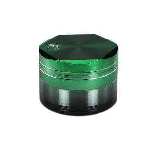 Grinder 'BLACK LEAF' IRIDESCENT Verde | 4-Parti - 62mm