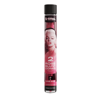 Pre-rolled 'G-ROLLZ' Rose 'FABULOUS FACE' Pink with Infused Terpenes | x2