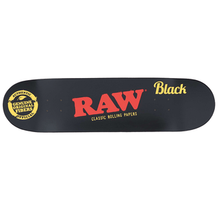 Placa Skateboard 'RAW' Camo & Black | 81cm