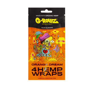 G-ROLLZ' Hemp Blunt Papers | Orange Dream - x4