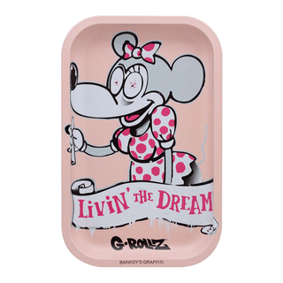 Tava de rulat 'G-ROLLZ' Livin The Dream | 17,5x27,5cm
