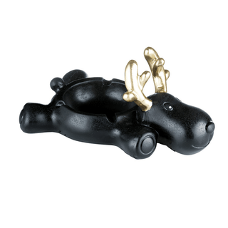 Scrumiera 'ELCH' Neagra | 18cm