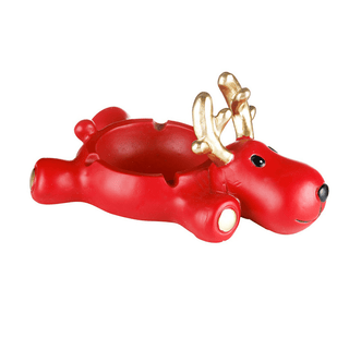 Ashtray 'ELCH' Red | 18cm.