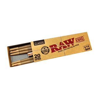 RAW' Classic Pre-rolled Cones | 1/4 - x20