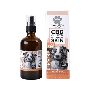 Ulei CBD pentru piele eczematica 0,2% CANNALINE | 100ml