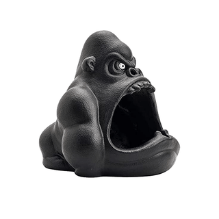 Ashtray 'GORILLA' Black | 13.5cm.
