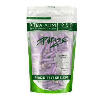 Filtre cu carbune activ ‘PURIZE’ EXTRA SLIM Liliac | 6mm.  x250