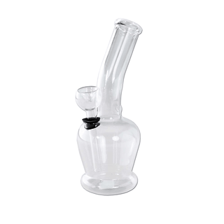 Bong din sticla 'HERBAL' Clear | 17cm