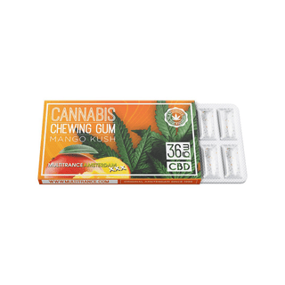CBD Gum 'MULTITRANCE' Mango | 36mg. CBD – x12