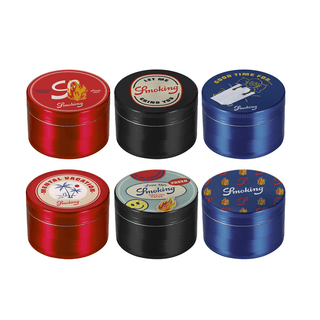 Grinder 'SMOKING' Aluminium | 4-Part - 50mm.