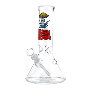 Bong din sticla 'BEAKER' Mushroom | 23cm