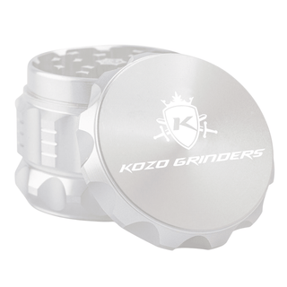 Grinder 'KOZO' Argintiu | 4-Parti - 50mm
