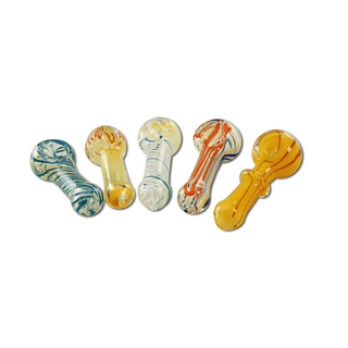 Pipa din sticla 'ART' Mix | 7cm