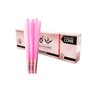 Conuri pre-rulate 'JUMBO' Roz | King Size - x34