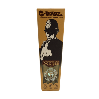 G-ROLLZ Pre-Rolled Cones Rude Copper | King Size Slim - x3