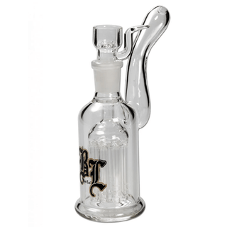 Black Leaf Glaspfeife Water Pipe