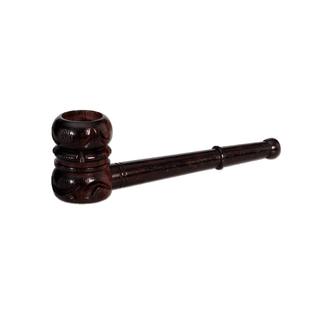 Wooden Pipe ‘SHISHAM’ Brown | 9.5cm