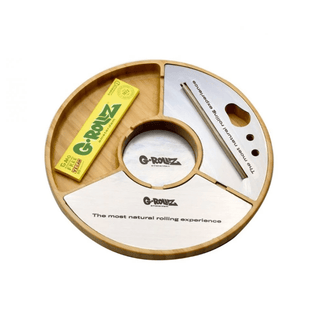 Tava de rulat ‘G-ROLLZ’ din bambus | Disc - 20x20cm