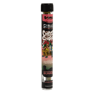 Pre-Rolled Blunt 'G-ROLLZ' Hemp 'WATERMELON SUNRISE' with Infused Terpenes | x2