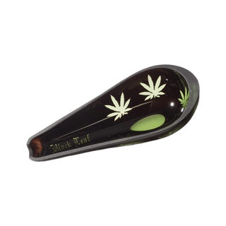 Bol pentru mix 'BLACK LEAF' din sticla | 17,5cm