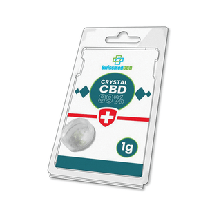 SWISSMEDCBD' Crystals with 99% CBD | 1g.