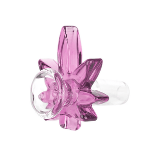 HEMP Pink Leaf Bong Bowl | SG19
