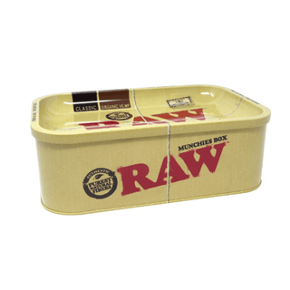 Cutie depozitare & Tava de rulat 'RAW' din metal | 17,5x28,5cm