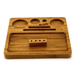 Tava de rulat 'RAW' din bambus | Deluxe - 20x22cm