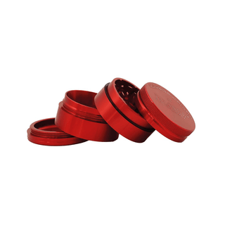 Grinder 'RAW & HAMMER CRAFT' Red | 4-Parti - 50mm