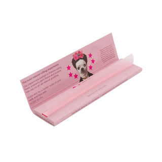 ‘G-ROLLZ’ Mexico Pink Rolling Papers | King Size Slim - x50