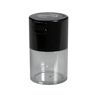 Borcan cu vacum 'TIGHTPAC' Clear Black | 0,06L