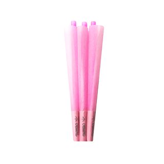 Pre-Rolled Cones 'JUMBO' Pink | King Size Slim - x3
