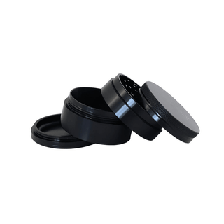 Grinder 'RAW & HAMMER CRAFT' Black | 4-Parti - 63mm