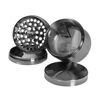 Grinder 'INJECTION' Silver | 4-Parti - 65mm