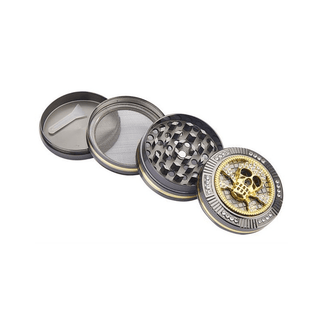 Grinder 'CHAMP HIGH' Skull Bling | 4-Parti - 50mm