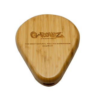 G-ROLLZ' Bamboo Rolling Tray | Alien - 19x23cm.