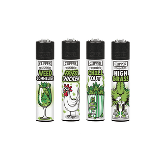 CLIPPER Lighter Weed Slogan 10