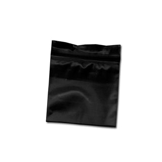 ‘BLACK LEAF’ Black Zip-Lock Bags | 35x35mm - x100