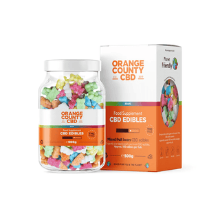Jeleuri CBD ‘ORANGE COUNTY’ Bears | 1600mg. CBD – 500gr