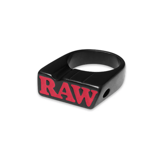 RAW' Smoker Ring & Cigarette Holder | Black